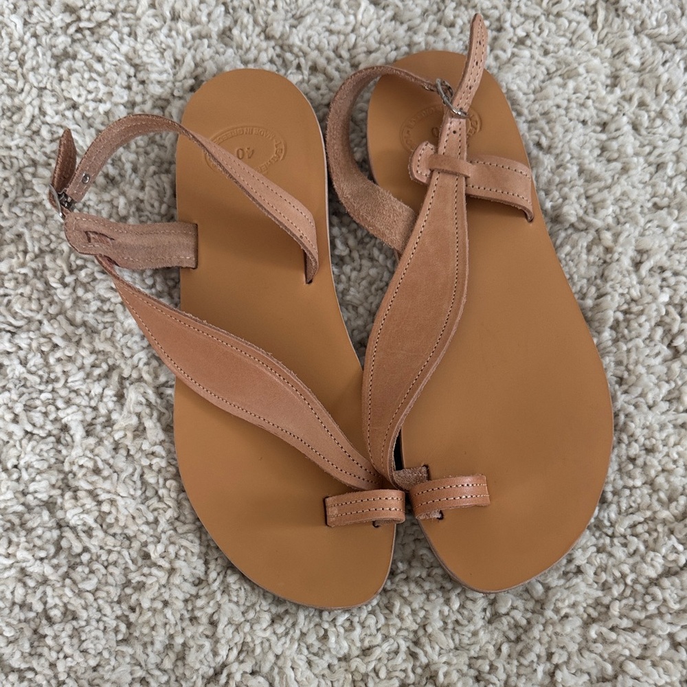 Tan Leather Sandals